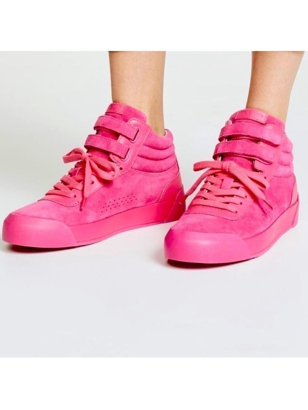 RAG AND BONE Nova Peony suede high top sneakers. Size 37. NWOT